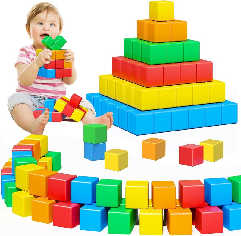 Magnetic Blocks, 35 Pieces of Magnetic Blocks 3 4 5 6 7 8 Year Old Boys and Girls Children's Magnetic Blocks Montessori Toys STEM Preschool Education Blocks