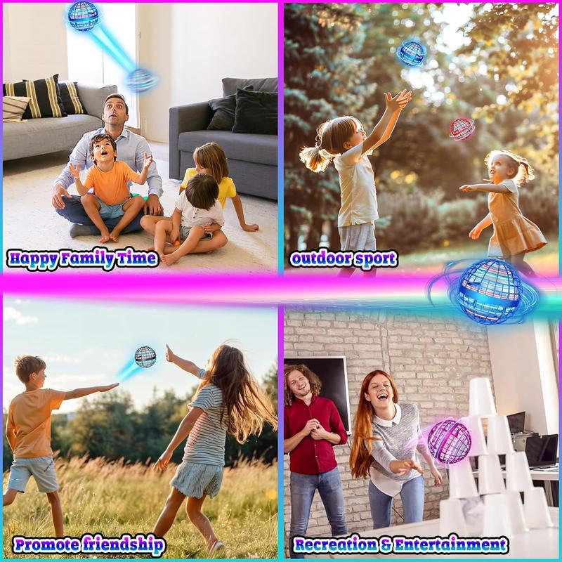 2025 upgraded version Flving orb Ball Toy,Cosmic GlobeBoomerang Hover Ball Galactie FidgetSpinner, Hand Drone Orbit Outdoor Toys Christmas gifts for children, gifts for men