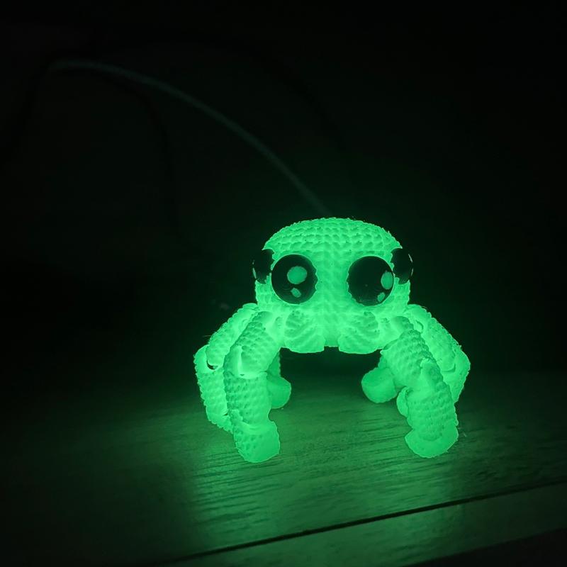 3D Printed Crochet Spider