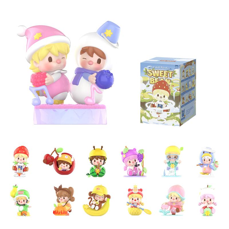 Sweet Bean Fruit World Adventure Series Figures, Blind Box, Mystery Box