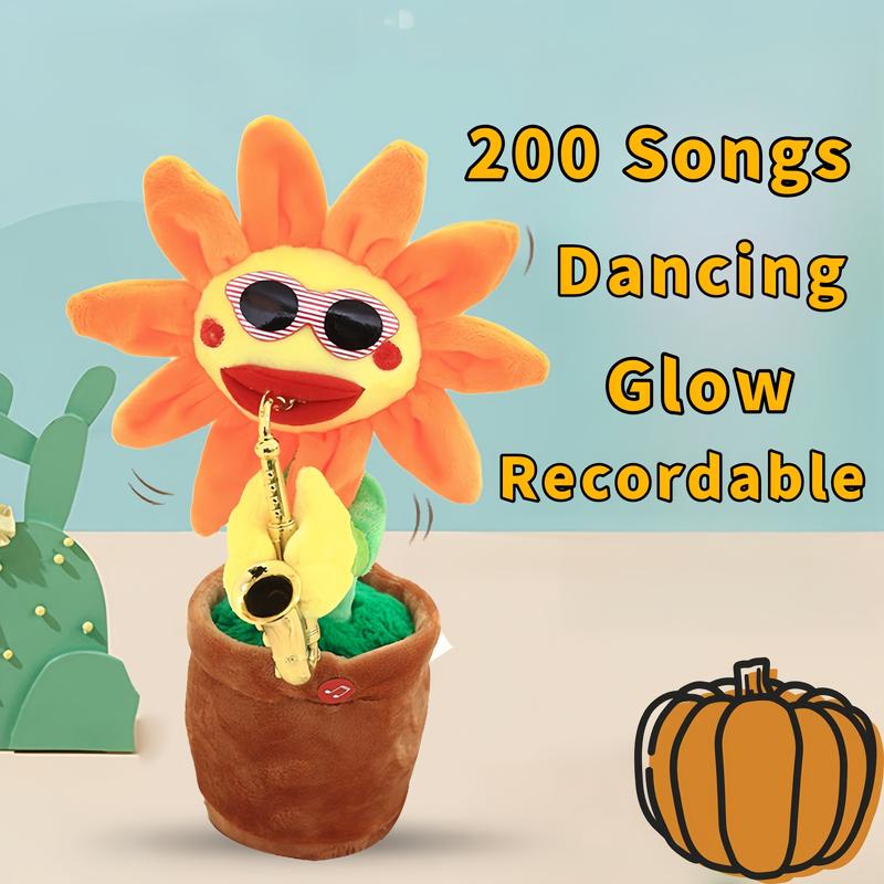 Dancing Cactus Toys,Talking Singing Toy,Repeats & Recording What You Say,2024 Latest Cactus Birthday Gift,Prank Toy,Tricky Toy C1