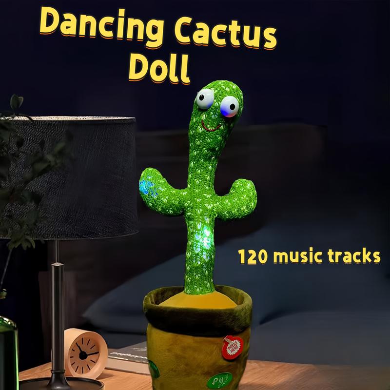 Dancing Cactus Toys,Talking Singing Toy,Repeats & Recording What You Say,2024 Latest Cactus Birthday Gift,Prank Toy,Tricky Toy C1