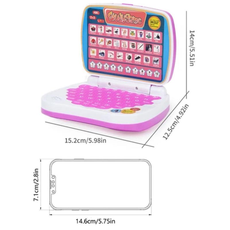 Kid's Learning Tablet - Educational Apps, Interactive Features, Lightweight and Portable - Electronic, Smartphone