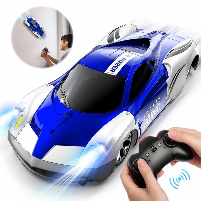 RC Wall Climbing Car Remote ControlStunt Car Rechargeable 4WD SimulationRacing Car  Glass,Smooth Ceiling And OtherFlat Surfaces A Classic MINl Suction RemoteControl Stunt Car Toy Gift For Boys And GirlsChristmas,Children's Birthday.