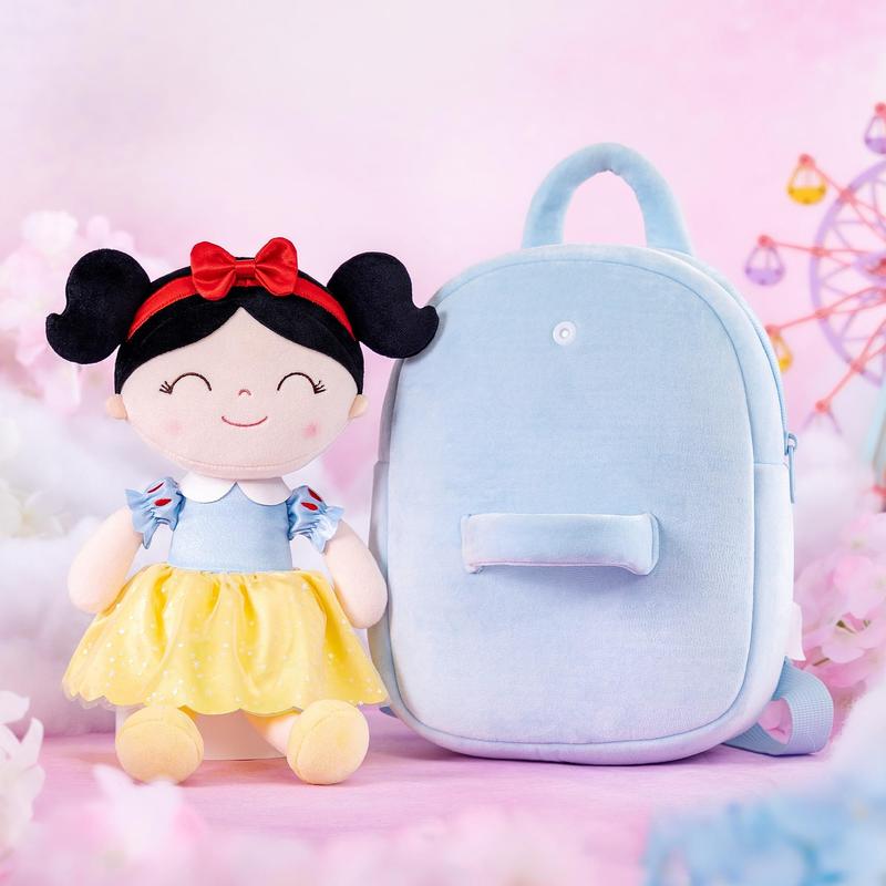 (Live Only)Gloveleya 9-inch Manor Princess Dolls Toy Back Pack