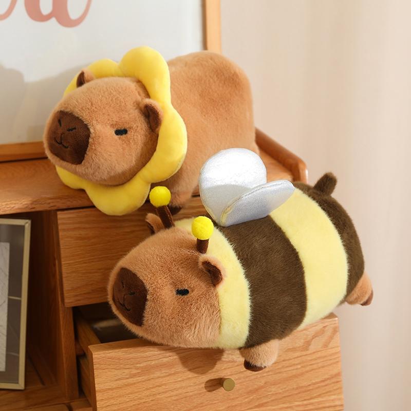 Cute Capybara Design Plush Toy, 1 Count Soft & Comfy Plush Toy, Creative Stuffed Toy for Home Sofa Decoration, Birthday Gift