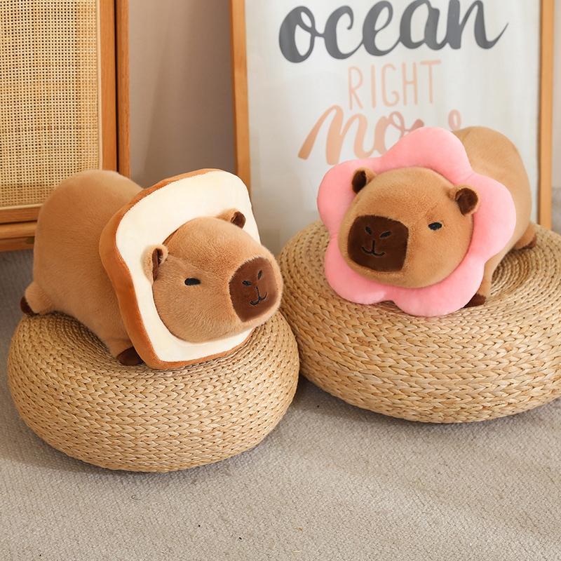 Cute Capybara Design Plush Toy, 1 Count Soft & Comfy Plush Toy, Creative Stuffed Toy for Home Sofa Decoration, Birthday Gift