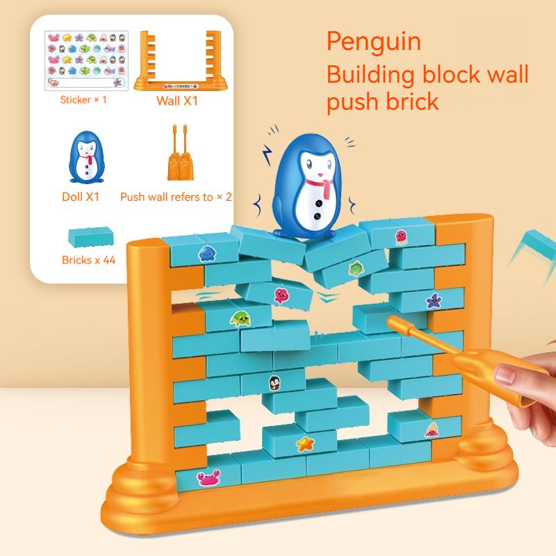 Penguin On Ice Game  Ice Breaking Penguin Trap Break ice Puzzle Table Knock Block Activate Family Party