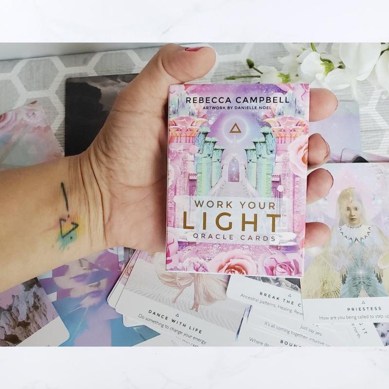 Work Your Light Oracle Deck Cards by Rebecca Campbell | 44 Deck Reading