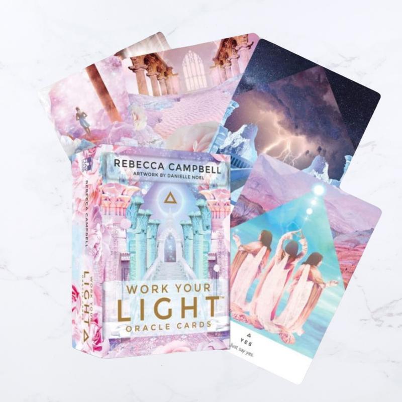 Work Your Light Oracle Deck Cards by Rebecca Campbell | 44 Deck Reading