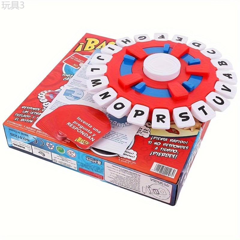 BASTA Fast-Paced Spanish Board Game - Standard Edition - 1pcs - Educational Word Game for Ages 14+ - Durable Plastic Construction - Ideal for Family Fun and Parties