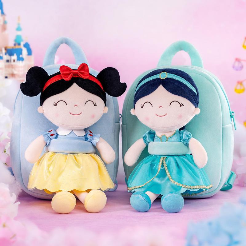 (Live Only)Gloveleya 9-inch Manor Princess Dolls Toy Back Pack