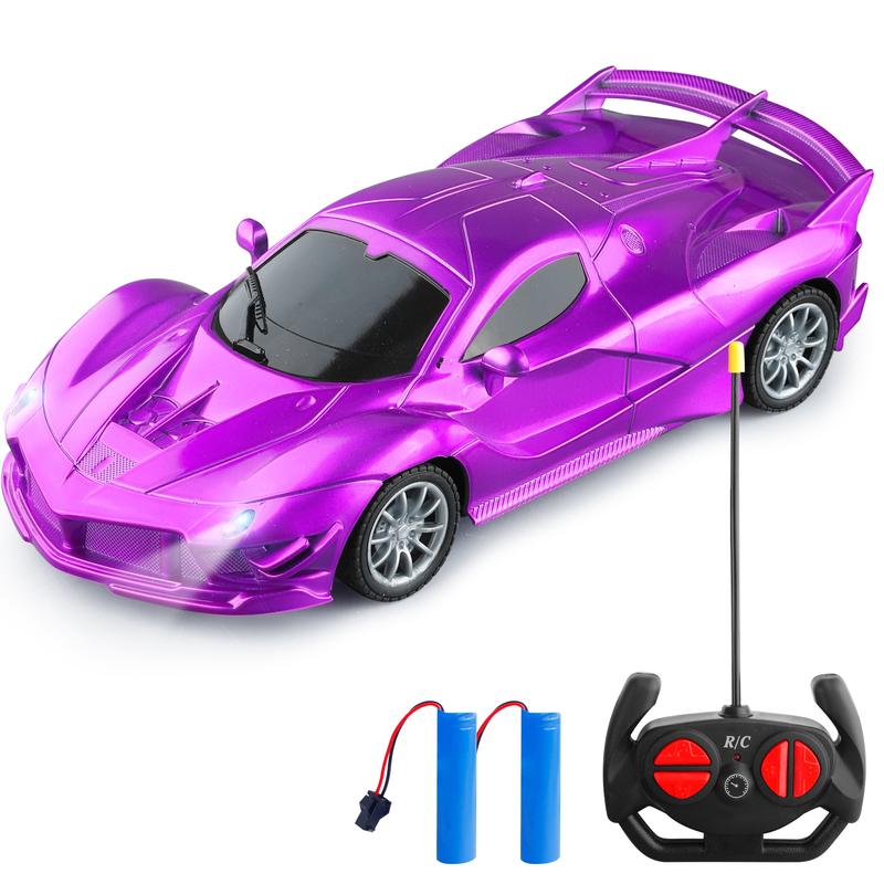 3-Color Remote Control Car for Kids (Ages 3-6) – 1 18 Scale Electric Racing RC Crawler Toy, Rechargeable & Durable