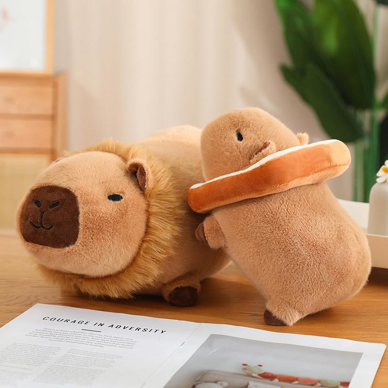 Cute Capybara Design Plush Toy, 1 Count Soft & Comfy Plush Toy, Creative Stuffed Toy for Home Sofa Decoration, Birthday Gift