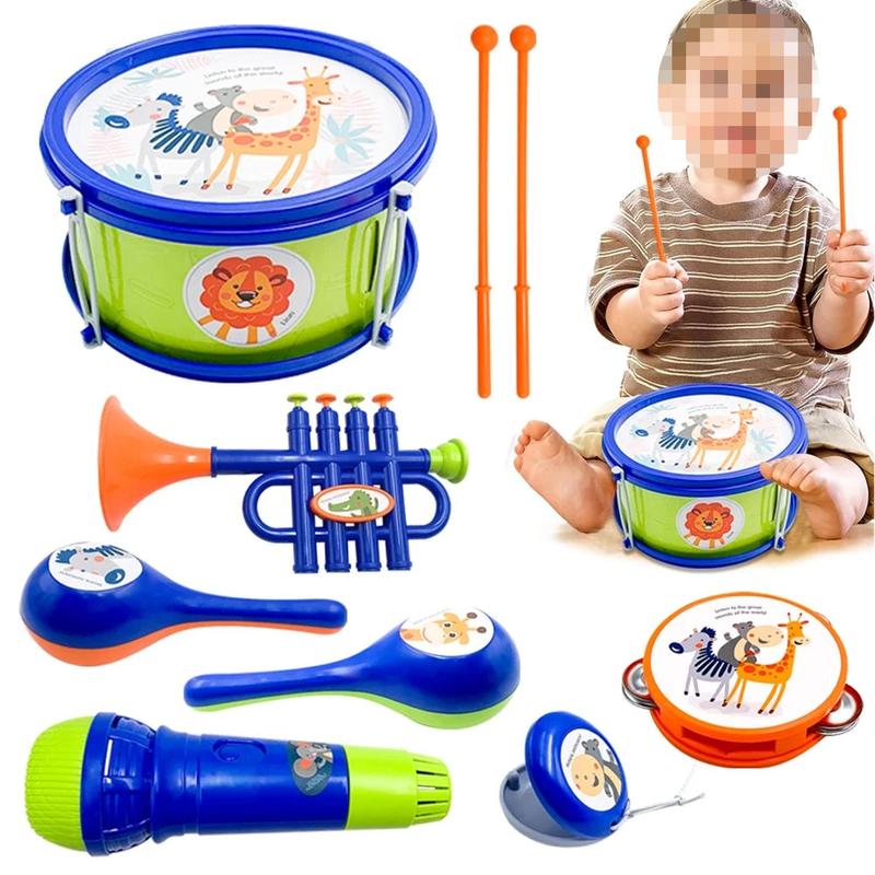 9 Pcs Instruments Toy for Kids, Musical Toys for Boys Girls, Birthday Christmas Gifts for Children