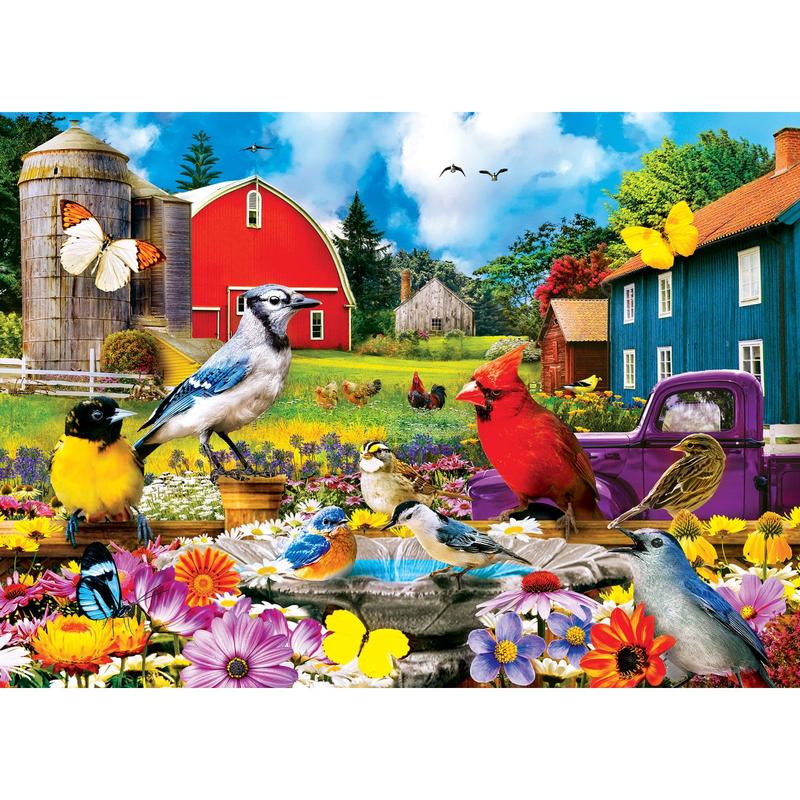 MasterPieces - Wild & Whimsical - On The Fence 1000 Piece Jigsaw Puzzle