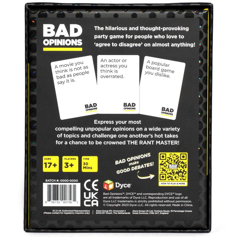 Bad Opinions Party Game + After Dark Expansion Set - The Hilarious Adult Card Game of Hot Takes & Sizzling Debates - Perfect for Fun Parties and Board Games Night with Your Friends