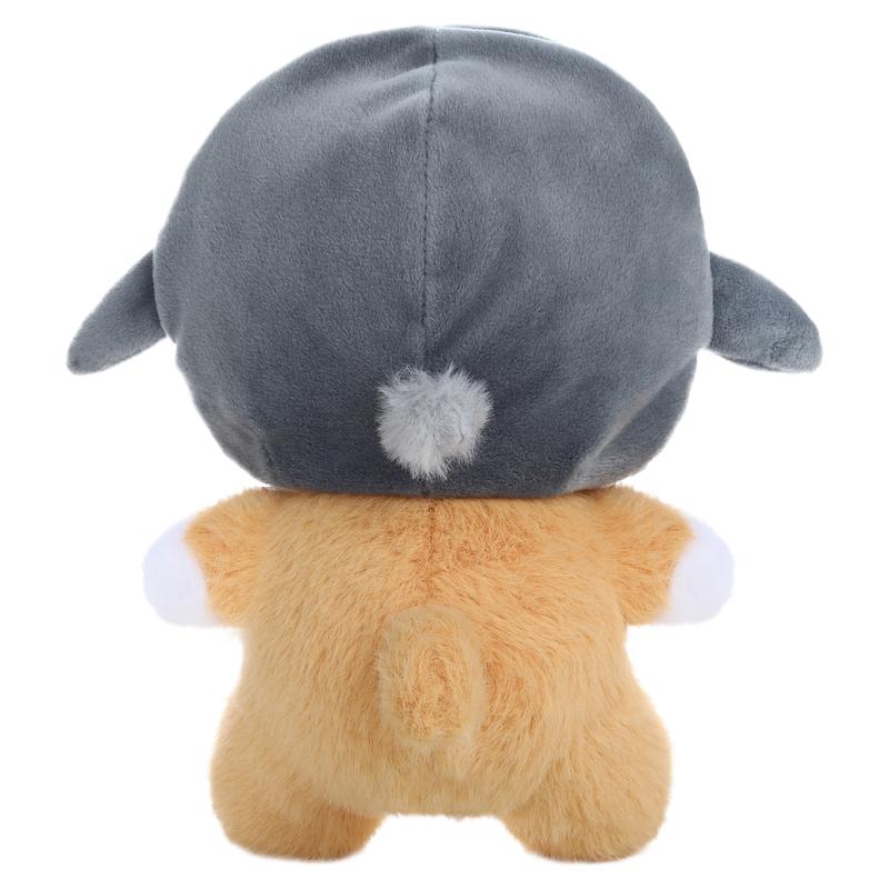 7.8inch Cute Dog Plushie with Penguin Stuffed Animal Hat - Soft Penguin Dog Plush Toy Stuffed Animal Doll