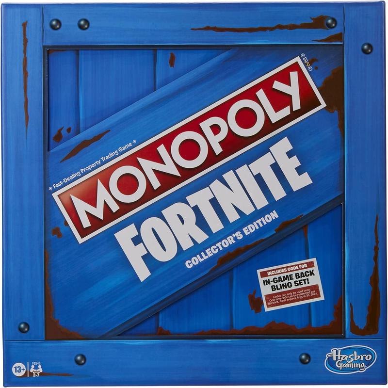 Monopoly: Fortnite Collector's Edition Board Game Inspired by Fortnite Video Game