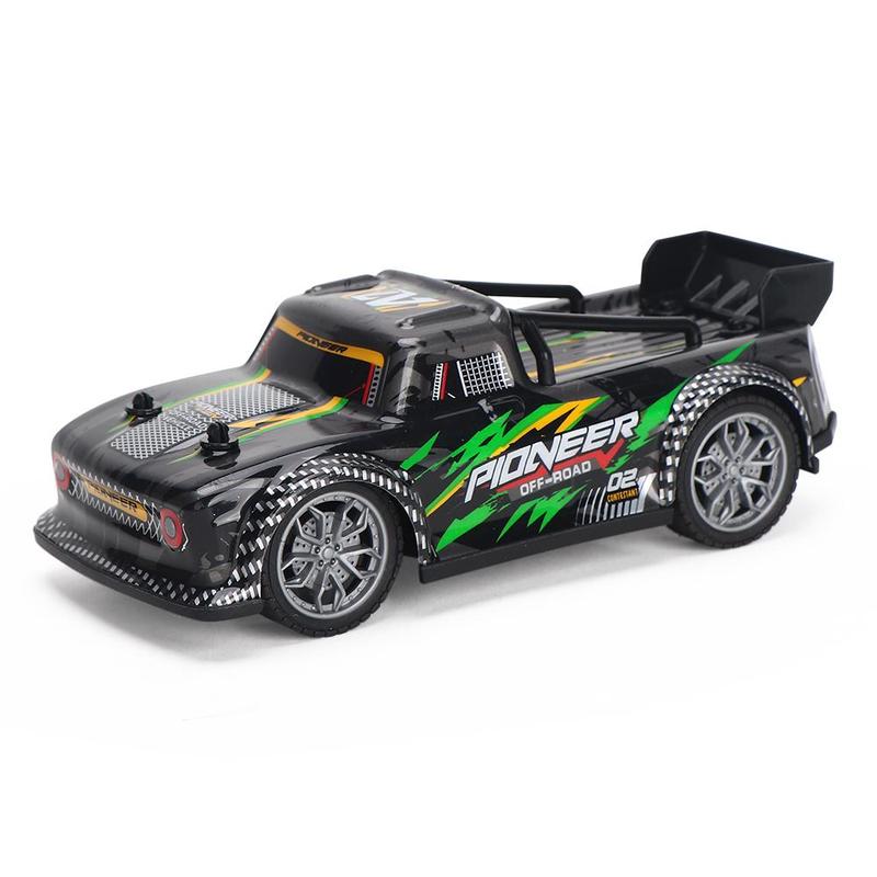 Dual Motor Remote Control Pickup Car Toy, Rechargeable Electric Racing Car Toy with Light, Creative Birthday Gift for Age 14+