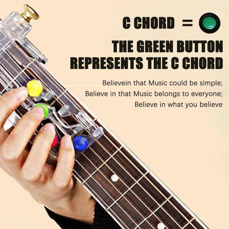 Guitar Beginner Training Chord Learning Tool Finger Painless Attachment Practice Accessories