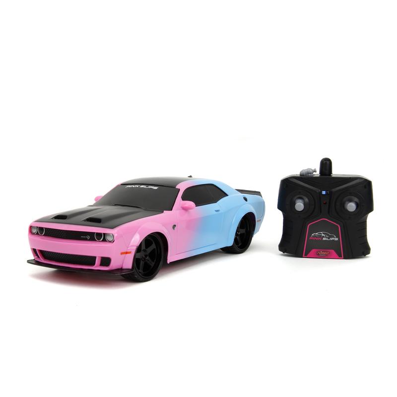 1:16 Dodge Challenger Hellcat Widebody RC Radio Control Cars, Plastic, 6+