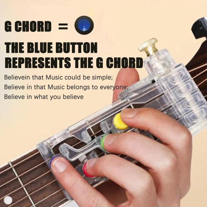 Guitar Beginner Training Chord Learning Tool Finger Painless Attachment Practice Accessories