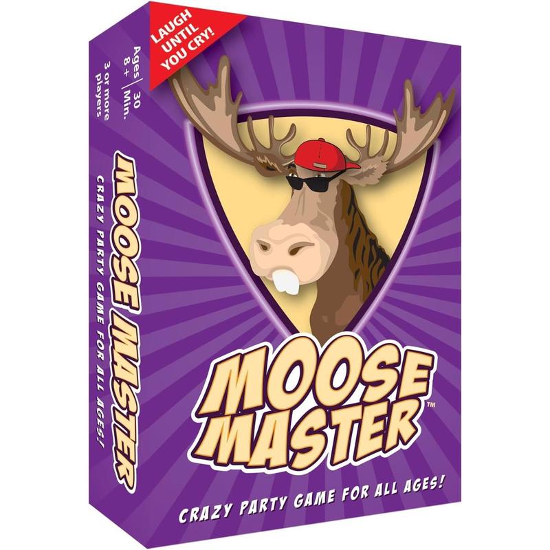 Moose Master - Laugh Until You Cry Fun - Your Cheeks will Hurt from Smiling and Laughing so Hard - for Fun People Looking for A Hilarious Night in a Box