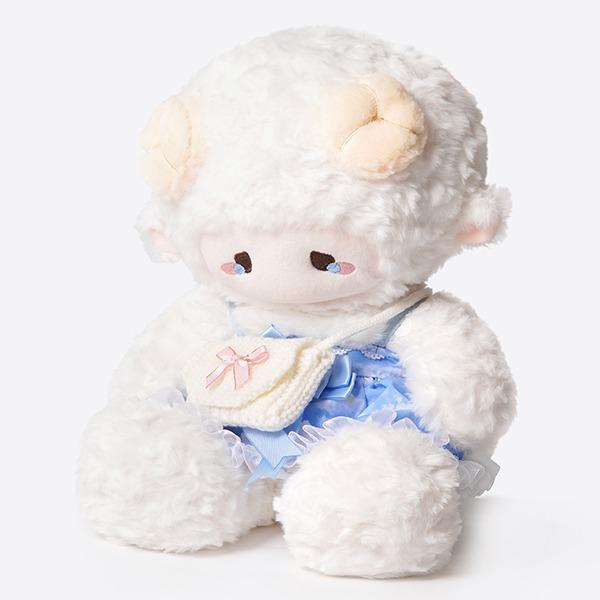 Puff Puff Lamb doll Cute plush toy Rag Doll girl's birthday gift companion doll