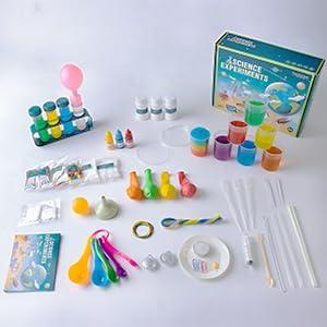 Science Kits for Kids - 50 Experiments Science Kit for Kids Age 6-12 Year Old, Educational Science Toys Gifts for Girls Boys, Chemistry and Physics Set Toys for Boys Girls