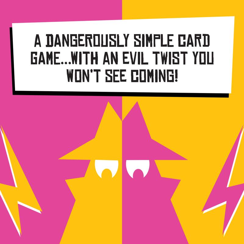 Danger Danger by Exploding Kittens: A 10 Minute Team Card Game - Outwit, Outplay, Outscore! - Ages 7+ - Family Card Game cardgames