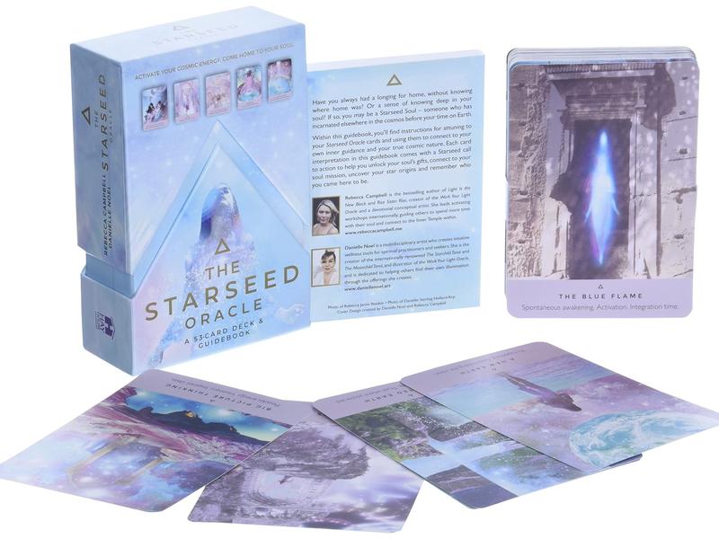 The Starseed Oracle Deck: 53 Oracle Cards & Guidebook; divination tool for oracle reading, psychic readings, fortune telling, spiritual work, tarot card deck, oracle card deck