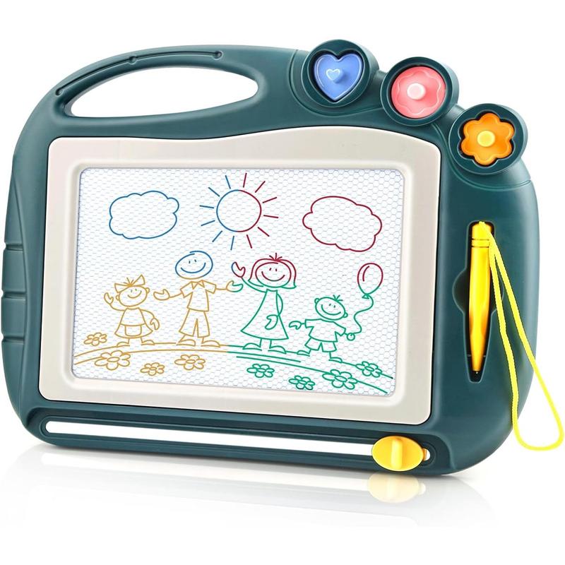 Magnetic Drawing Board, Toddler Toys for Age 1 2 3 Boys Girls, Etch a Sketch, Best Birthday Easter Christmas Halloween Kids Toy Gifts for Boys and Girls