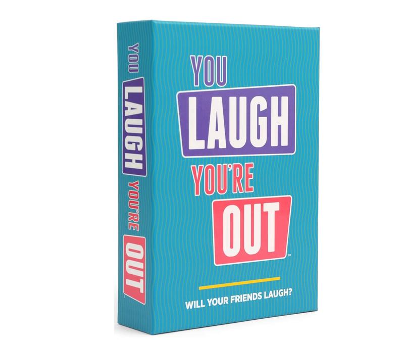 [HOLIDAY OFFER] Games You Laugh You're Out A Party Game with Hilarious Charades Family Card Games for Adults & Kids, 125 Prompt Cards Fun Card Games for Family Game Nights, Gatherings, & Parties