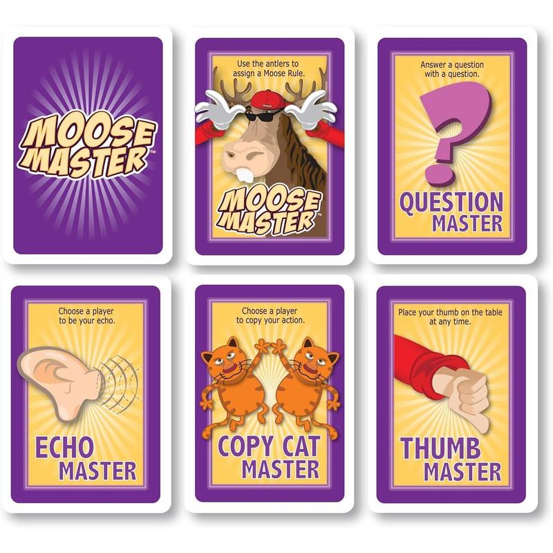 Moose Master - Laugh Until You Cry Fun - Your Cheeks will Hurt from Smiling and Laughing so Hard - for Fun People Looking for A Hilarious Night in a Box