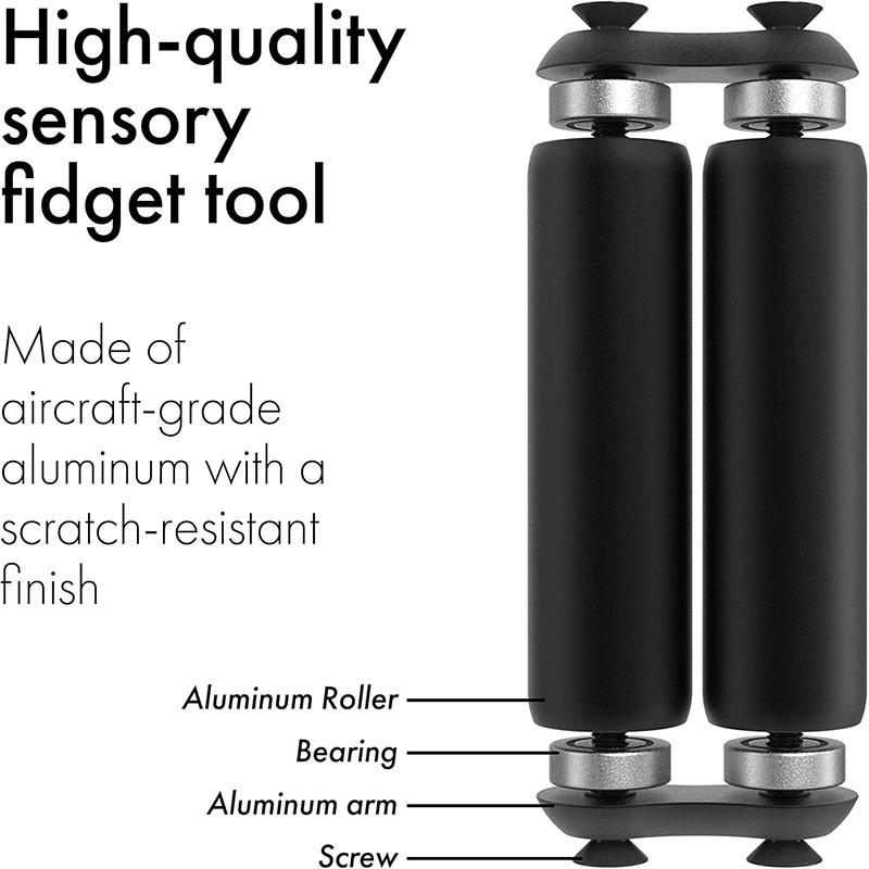 Handheld Fidget Toy for Adults  Help Relieve Stress, Anxiety, Tension  Promotes Focus, Clarity  Compact, Portable Design