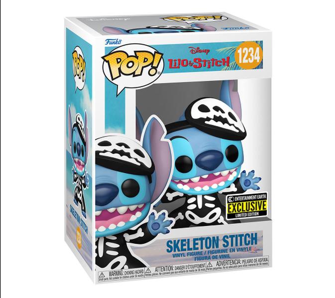 Lilo & Stitch Skeleton Stitch Funko Pop! - Entertainment Earth Exclusive