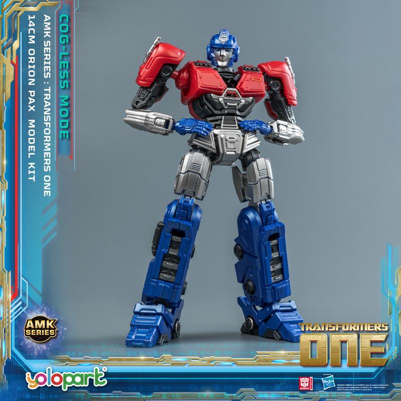 Transformers ONE - 14cm Orion Pax Cog-less Mode Pre-assembled Toy - AMK Series