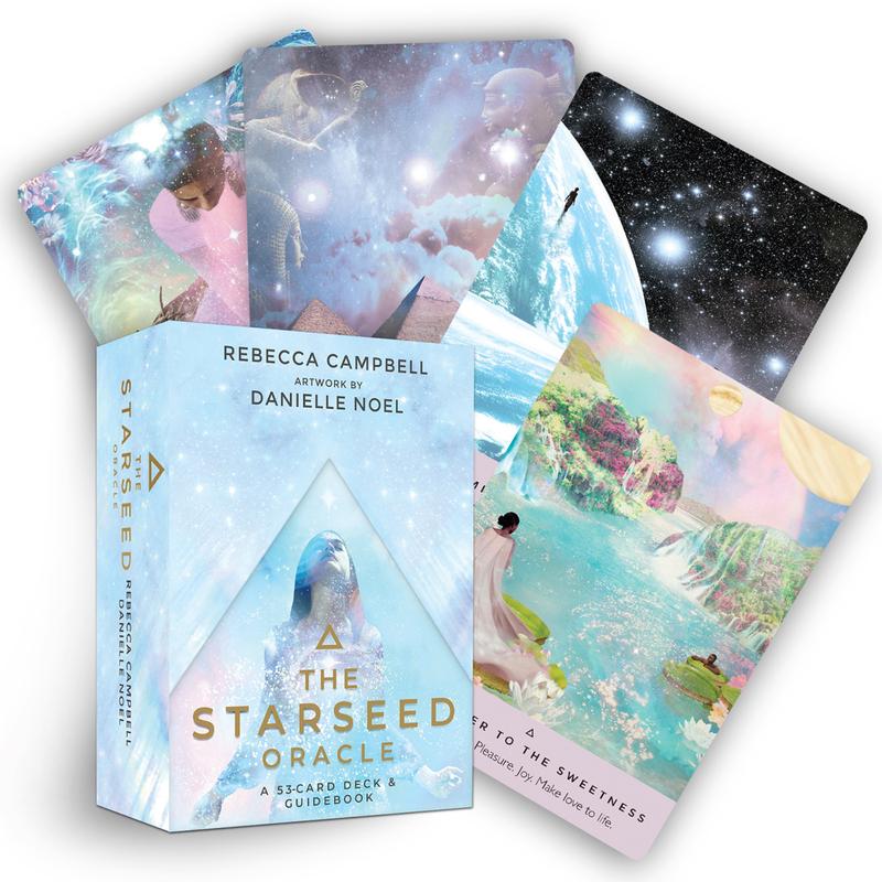 The Starseed Oracle Deck: 53 Oracle Cards & Guidebook; divination tool for oracle reading, psychic readings, fortune telling, spiritual work, tarot card deck, oracle card deck