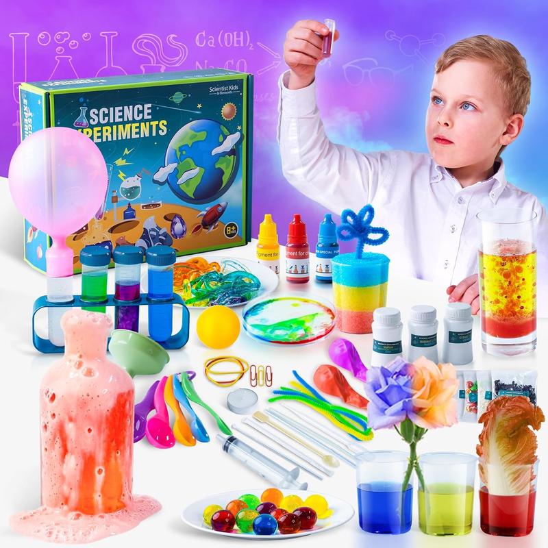 Science Kits for Kids - 50 Experiments Science Kit for Kids Age 6-12 Year Old, Educational Science Toys Gifts for Girls Boys, Chemistry and Physics Set Toys for Boys Girls