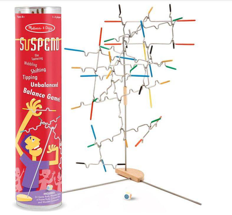 Melissa & Doug Suspend Family Game (31 pcs) - Wire Balance Game, Family Game Night Activities, For Kids Ages 8+