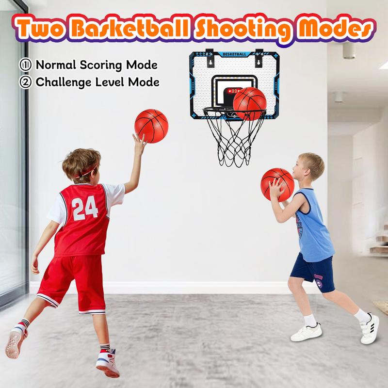 Basketball Toy- Electronic Basketball Backboard & 3 Balls