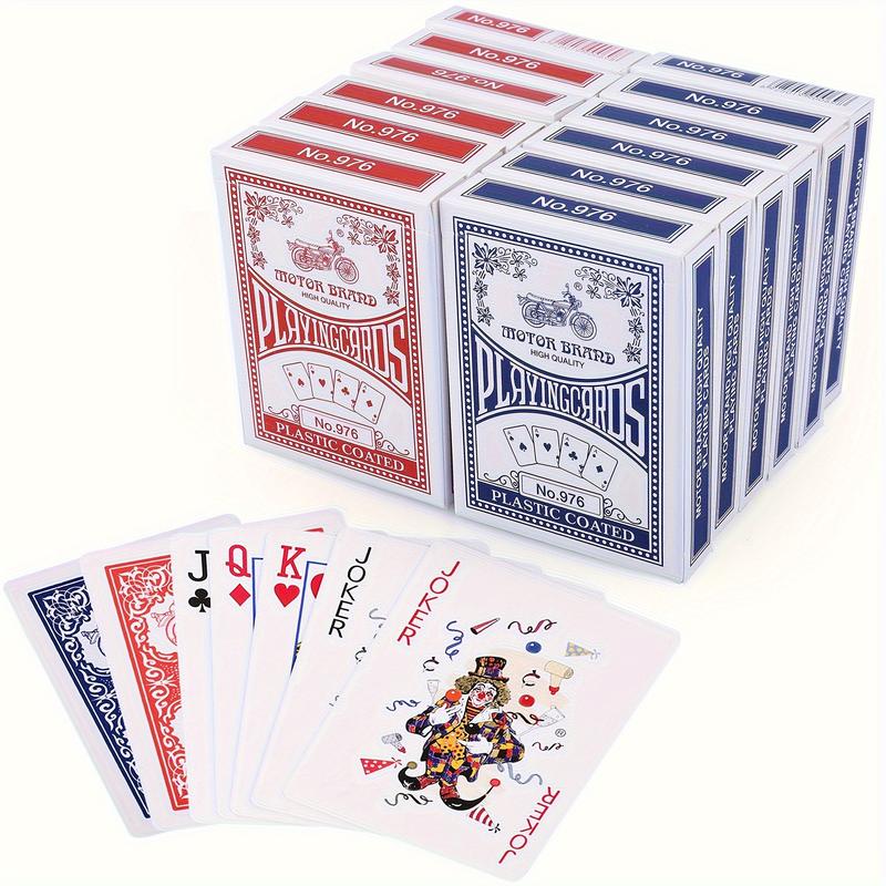 6 boxed, Club Special playing cards, high quality plastic coating, adult use, luck based games, for ages 14 and up, board games, party gathering mini-games