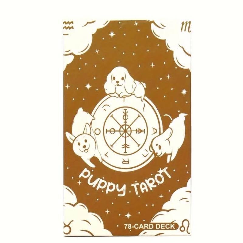 78 piece Puppy Tarot deck of cards