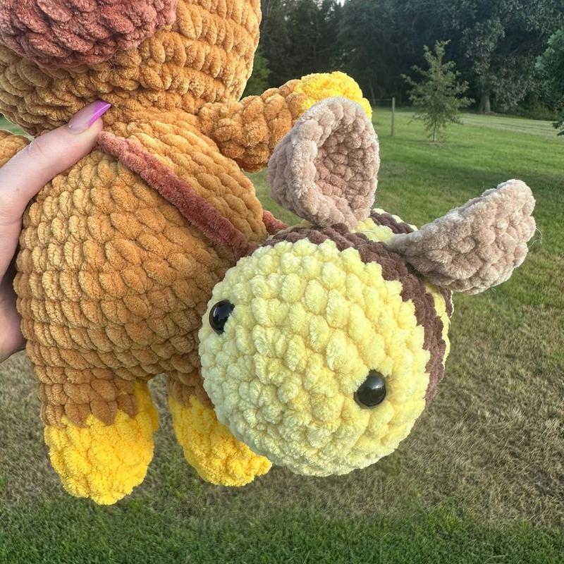 Crochet Sunflower Cow