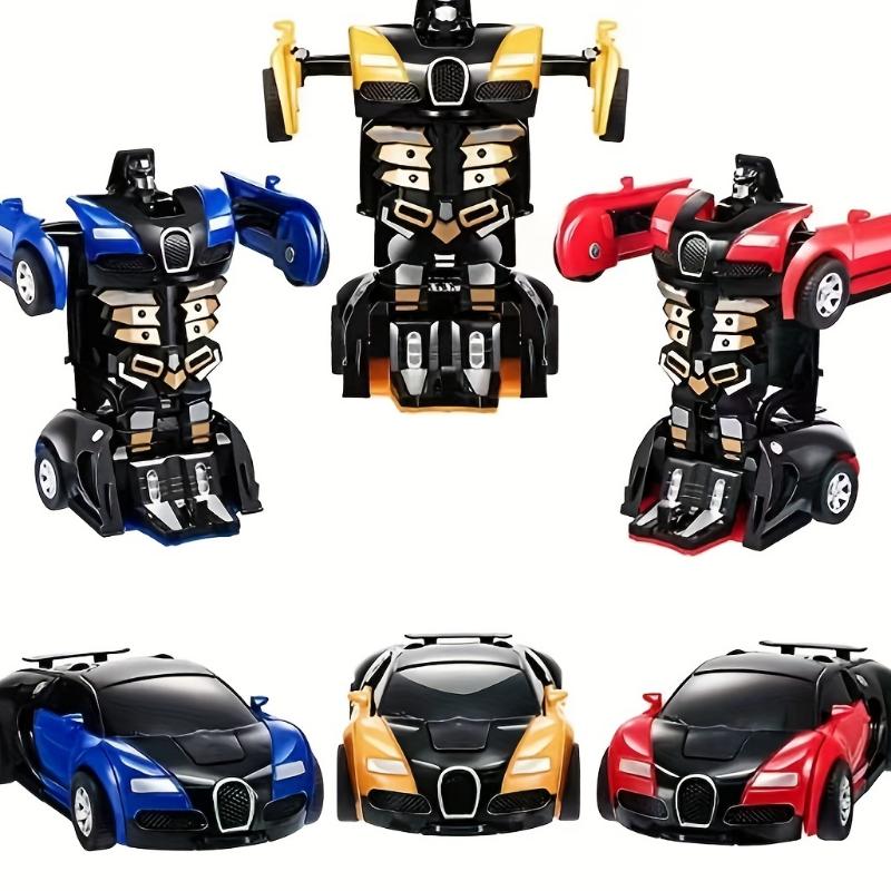 Children's Crash Toy Transforming Car, Creative Transforming Toy Car, Novelty And Fun Boy Car Toy Robot Halloween Gift