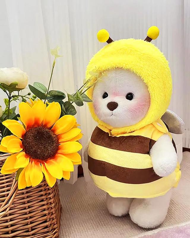 Getahug Happy Little Honey Bee Bear | Handmade Teddy Bear Gift