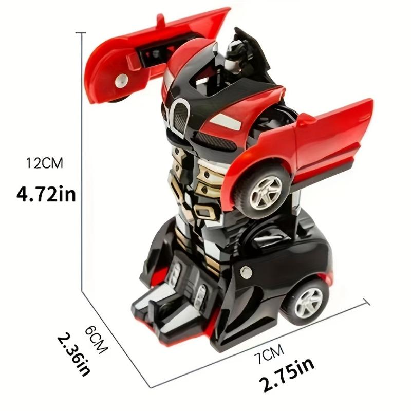 Children's Crash Toy Transforming Car, Creative Transforming Toy Car, Novelty And Fun Boy Car Toy Robot Halloween Gift