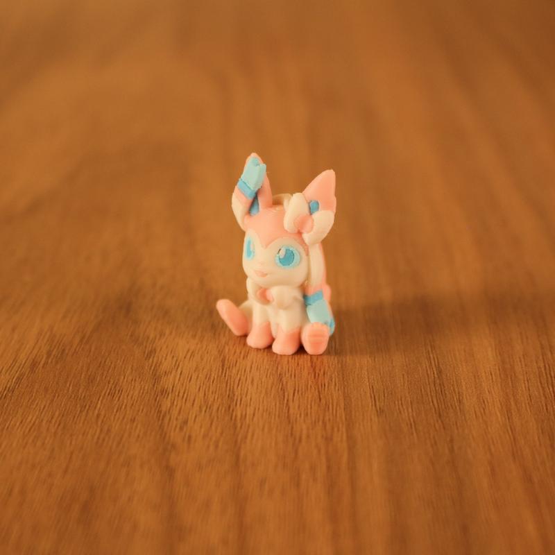 Pokemon Eeveelutions Pokepal Figure - 3D Printed Tactile Fidget Toy