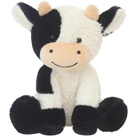 9 Inch Cow Plush Animal Soft Plush Cute Cow Toy for Kids Boys Girls